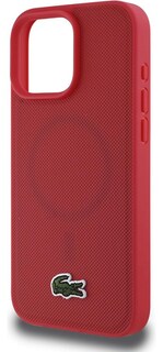 Foto 3 | Foto 3 | Funda Para Iphone 16 Pro Lacoste Magsafe Iconic Ultra Slim Rojo Magsafe Iconic