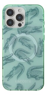 Foto 4 | Foto 4 | Funda Para Iphone 16 Pro Lacoste Alligator Con Magsafe Tpu Verde Alligator