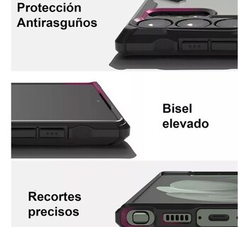 Foto 6 | Foto 6 | Funda Para Galaxy S25 Ultra Fusion X Ringke Grado Militar Premium