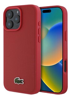 Foto 1 | Foto 1 | Funda Para Iphone 15 Pro Max Lacoste Magsafe Iconic Slim Rojo Iconic Magsafe
