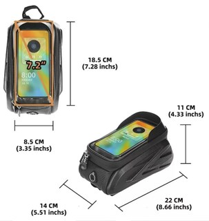Foto 2 | Foto 2 | Xtellar Bolsa Bicicleta Impermeable Y Duradera Con Porta Celular De 7.2 Pulgadas