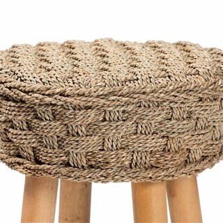 Foto 3 | Foto 3 | Taburete Bali & Pari Denver Moderno Bohemio De Madera De Pastos Marinos - Venta Internacional.