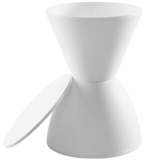 Foto 1 | Foto 1 | Taburete Casafoyer Haste Contemporáneo Moderno De Polipropileno Blanco - Venta Internacional.