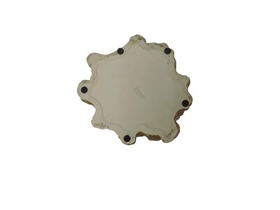 Foto 4 | Foto 4 | Taburete Benjara Con Forma De Tronco De Árbol Inspirado En La Naturaleza Metal Color Dorado - Venta Internacional.