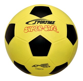 Foto 1 | Foto 1 | Balón De Fútbol Sportime Super-safe 8 Pulgadas Amarillo/negro - Venta Internacional.