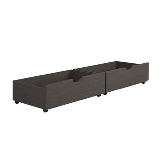 Foto 4 | Foto 4 | Cajones Para Debajo De La Cama Donco Kids De Doble Color Gris Cepillado Con Ruedas Giratorias - Venta Internacional.