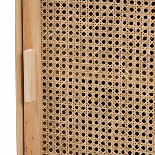 Foto 7 | Foto 7 | Mesita De Noche Baxton Studio Maclean Mid-century Madera De Ratán Marrón - Venta Internacional.