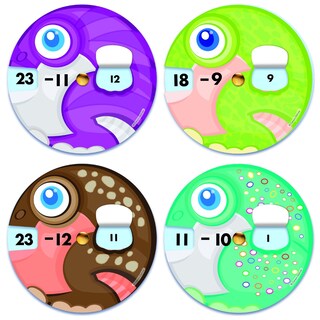 Foto 2 | Foto 2 | Datos De Resta De Carson Dellosa Ez-spin Manipuladores Matemáticos - Venta Internacional.