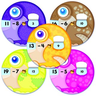 Foto 5 | Foto 5 | Datos De Resta De Carson Dellosa Ez-spin Manipuladores Matemáticos - Venta Internacional.