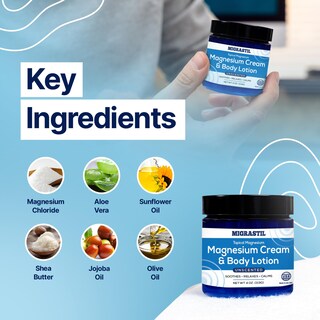 Foto 5 | Foto 5 | Crema Y Loción Corporal Migrastil Topical Magnesium 120 Ml - Venta Internacional.