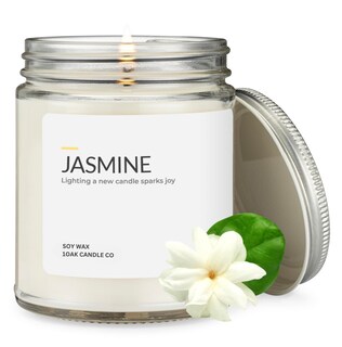 Foto 1 | Foto 1 | Cera De Soja Con Aroma A Jazmín Candle 1oak 200 G/7 Oz Para El Hogar - Venta Internacional.