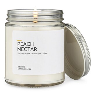 Foto 5 | Foto 5 | Vela Aromática 1oak De Cera De Soja (néctar De Melocotón) 200 G 40 H De Duración - Venta Internacional.
