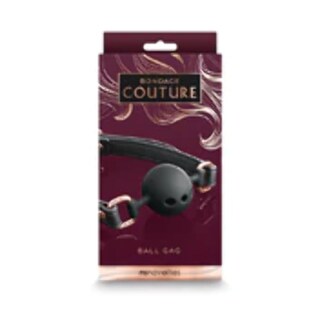 Foto 2 | Foto 2 | Ball Gag Ns Novelties Bondage Couture Black - Venta Internacional.