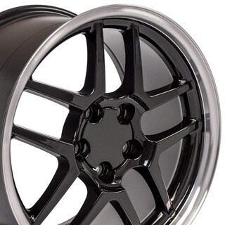 Foto 1 | Foto 1 | Ruedas Oe Cv04 18x10.5 Para Corvette C5 Z06 Color Negro Brillante - Venta Internacional.