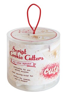 Foto 2 | Foto 2 | Juego De 26 Guiones Con Diseños De Talismán De Cookie Cutters Color Blanco - Venta Internacional.