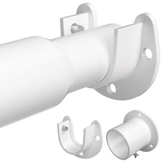 Foto 1 | Foto 1 | Barra De Armario Mavivegue Ajustable De 43 A 71 Cm Metal Blanco - Venta Internacional.