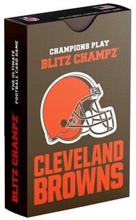 Foto 1 | Foto 1 | Juego De Cartas De Fútbol Blitz Champz Cleveland Browns Nfl - Venta Internacional.