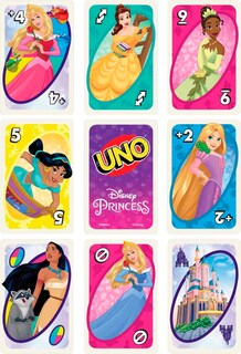 Foto 4 | Foto 4 | Juego De Cartas Mattel Games Uno Disney Princesses Kids 7+ Years - Venta Internacional.
