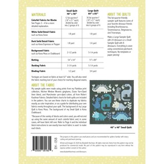 Foto 3 | Foto 3 | Muestra De Retazos De Dinosaurios De Elizabeth Hartman Con Patrón De Colcha - Venta Internacional.