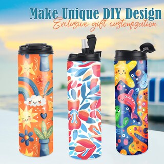 Foto 5 | Foto 5 | Botella De Agua Joyclub Sublimation 600 Ml De Acero Inoxidable X8 - Venta Internacional.
