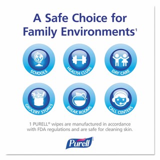 Foto 3 | Foto 3 | Toallitas Desinfectantes Para Manos Purell Alcohol Formula Envueltas Individualmente 100 Toallitas - Venta Internacional.