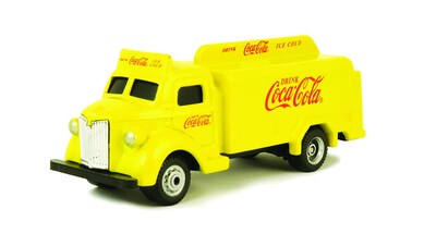 Foto 1 | Foto 1 | Maqueta A Escala Coleccionable Motor City Classics Coca-cola 1947 Bottle Truck (amarilla) 1:87 - Venta Internacional.