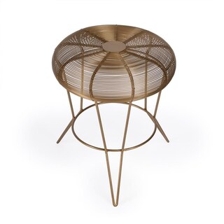 Foto 7 | Foto 7 | Mesa Decorativa Butler Specialty Allen Gold Iron De 18 Cm De Altura - Venta Internacional.