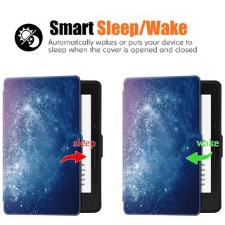 Foto 2 | Foto 2 | Funda Delgada De Piel Sintética Para Kindle Voyage Ereader Bozhuorui - Venta Internacional.