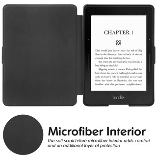 Foto 3 | Foto 3 | Funda Delgada De Piel Sintética Para Kindle Voyage Ereader Bozhuorui - Venta Internacional.