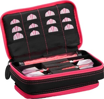 Foto 1 | Foto 1 | Funda Para Dardos Casemaster Plazma Plus Negra Con Borde Rosa - Venta Internacional.