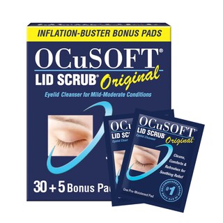 Foto 6 | Foto 6 | Limpiador De Párpados Ocusoft Lid Scrub Original 30 Almohadillas - Venta Internacional.