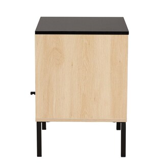 Foto 4 | Foto 4 | Mesa Auxiliar Baxton Studio Felton Con 2 Estantes Negro/dorado - Venta Internacional.