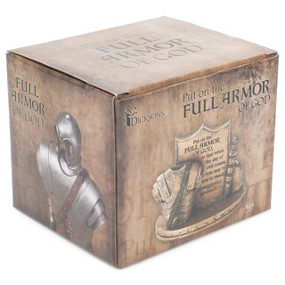 Foto 4 | Foto 4 | Tarjetero Decorativo De Mesa Dicksons Bronzetone Full Armor Scripture 8 X 10 Cm - Venta Internacional.
