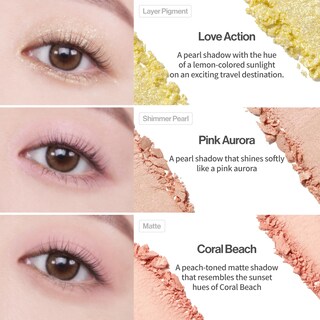 Foto 6 | Foto 6 | Paleta De Sombras De Ojos Unleashia Glitterpedia No.7 Peach Ade - Venta Internacional.