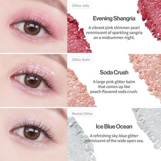 Foto 7 | Foto 7 | Paleta De Sombras De Ojos Unleashia Glitterpedia No.7 Peach Ade - Venta Internacional.