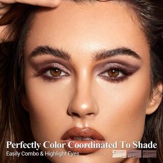 Foto 3 | Foto 3 | Set De Sombras De Ojos Luxaza Pro Neutral Metallic Shimmer 6 Unidades - Venta Internacional.
