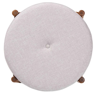 Foto 4 | Foto 4 | Reposapiés Otomano Baxton Studio Iliana Japandi Beige Grisáceo - Venta Internacional.