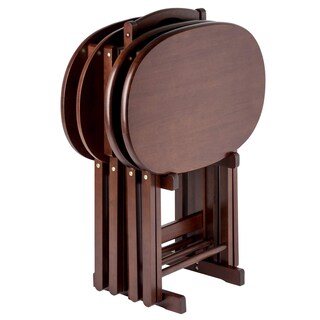 Foto 4 | Foto 4 | Juego De Mesa Para Aperitivos Ergode Wood Dylan De 5 Piezas Con Soporte De Almacenamiento - Venta Internacional.
