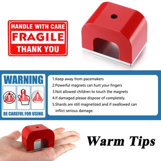 Foto 7 | Foto 7 | Imán Horseshoe Alnico Burnur Color Rojo 13 6 Kg De Fuerza De Tracción - Venta Internacional.