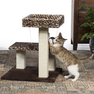 Foto 2 | Foto 2 | Cat Tree Prevue Hendryx Kitty Power Paws Leopard Terrace - Venta Internacional.