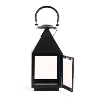 Foto 2 | Foto 2 | Farol Para Velas Koehler 15219 Revere 28 5 Cm Cristal Y Hierro Color Negro - Venta Internacional.