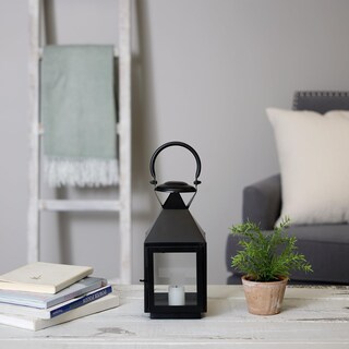 Foto 4 | Foto 4 | Farol Para Velas Koehler 15219 Revere 28 5 Cm Cristal Y Hierro Color Negro - Venta Internacional.