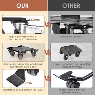 Foto 4 | Foto 4 | Mueble Dolly Mmmovingman Con 5 Ruedas Giratorias 360° - Venta Internacional.