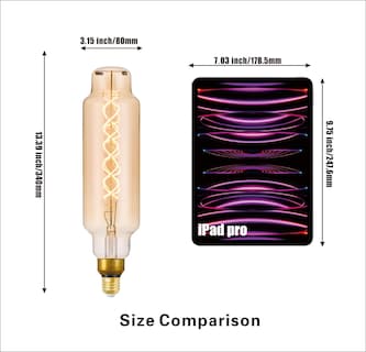 Foto 5 | Foto 5 | Bombilla Led Sd Lux De Gran Tamaño Vintage Gigante 8 W 450 Lúmenes - Venta Internacional.