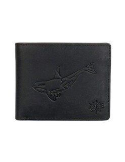 Foto 1 | Foto 1 | Cartera Karla Hanson Para Hombre Piel Con Bloqueo Rfid Color Negro Orca - Venta Internacional.