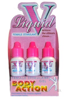 Foto 2 | Foto 2 | Gel Estimulante Body Action Liquid V Para Mujer 10 Ml X 6 - Venta Internacional.