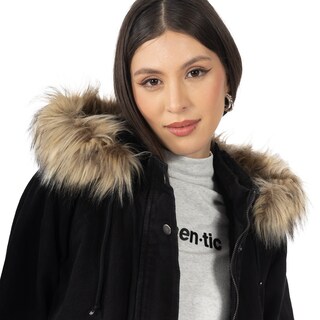 Foto 5 | Foto 5 | Chamarra Quarry Parka Denim Con Capucha Para Mujer