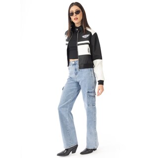 Foto 4 | Foto 4 | Chamarra Quarry Slim Fit Parches Racing Para Mujer