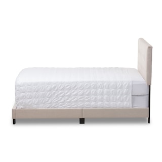 Foto 3 | Foto 3 | Cama Baxton Studio Brookfield Queen Size Tapizada En Color Beige - Venta Internacional.