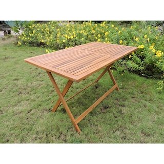 Foto 1 | Foto 1 | Mesa De Comedor Plegable International Caravan Rectangular De Madera - Venta Internacional.